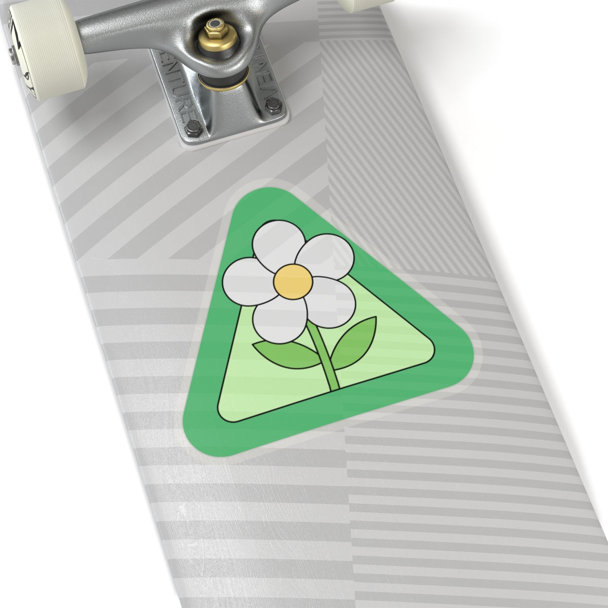 Green Flower Triangle